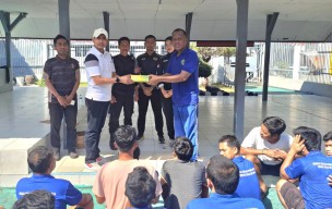 Senam Pagi Bersama dan Pemberian Vitamin di Rutan Sampang, Wujud Kepedulian terhadap Kesehatan Warga Binaan