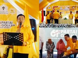 Tonny Hendrik Lasut Buktikan Golkar Hadir untuk Rakyat: 4 Ton Beras dan Bantuan Pangan Disalurkan di HUT ke-61
