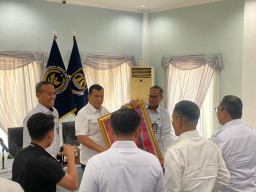 Wakil menteri Imigrasi dan Pemasyarakatan Beri Arahan Pamekasan, Kalapas Narkotika Kusnan: Ini Motivasi Besar bagi Kami