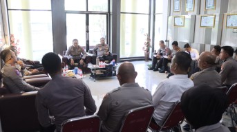 Ngopi Bareng Bahas Kamtibmas, Polres Nganjuk Perkuat Sinergi Jajaran