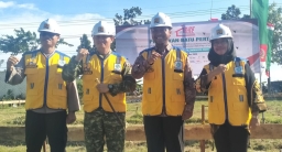 Dukung Program Pusat, Wabup Sampang Pimpin Peletakan Batu Pertama Kantor Koperasi Merah Putih di Desa Taddan