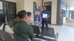 Satlantas Polres Bangkalan Gelar Program “Polantas Menyapa” untuk Edukasi Layanan SIM, STNK, dan BPKB