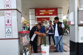 Satreskrim Polres Tulungagung Lakukan Pengecekan ke Sejumlah SPBU di Wilayahnya, Ini Hasilnya 