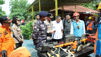 Apel Siaga Bencana, Polres Bangkalan Pastikan Kesiapan Personel dan Sarpras