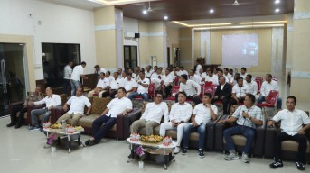 Polres Nganjuk Gelar Nobar Virtual Tasyakuran Hari Pahlawan 2025