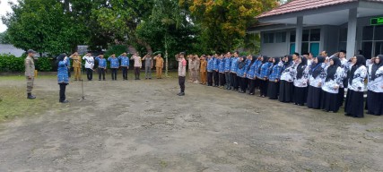 Upacara Peringatan Hari Pahlawan di Kecamatan Cimanggu 