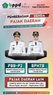 Pemkab Sidoarjo Bebaskan Sanksi Administratif Pajak Daerah Tahun 2025