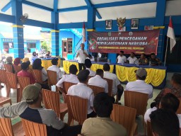 Satresnarkoba Polres Pasuruan Gelar Sosialisasi Bahaya Narkoba di Desa Sumbersuko