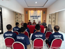 Tindak Lanjut Putusan Pengadilan, Lapas I Madiun Terima Kunjungan Hakim Wasmat PN Kota Madiun