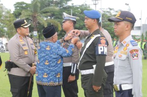 Polres Blitar Gelar Apel Operasi Zebra Semeru 2025 untuk Tekan Angka Kecelakaan