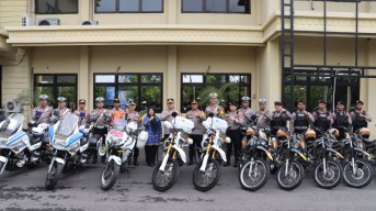 Gelar Pasukan Operasi Zebra Semeru 2025, Kapolres Nganjuk Tekankan Pentingnya Kepatuhan Berlalu Lintas