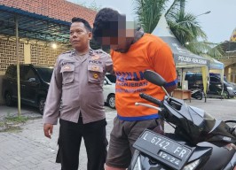 Gerak Cepat Polsek Kenjeran Amankan Pelaku Curanmor di Kedinding Tengah dari Amukan Massa
