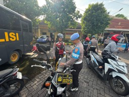 Temukan Personel Langgar Aturan Saat Ops Gaktibplin, Sipropam Polres Pasuruan Bertindak Tegas