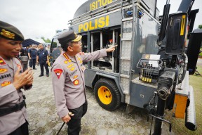 Kapolri Cek Langsung Personel-Sarpras Polda DIY, Pastikan Siap Hadapi Potensi Bencana 