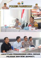 Polres Pasuruan Gelar Pelatihan Penanganan Awal Handak/Bondet, Kapolres: “Anggota Harus Siap Hadapi Ancaman di Lapangan"