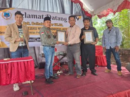 DPP AMI Kukuhkan Pengurus Baru DPC Nganjuk, Baihaki Akbar Serukan Perang terhadap Narkoba dan Premanisme