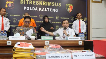 Ditreskrimsus Polda Kalteng Tetapkan 11 Tersangka Kasus Korupsi dan Selamat Uang Negara 26 Miliar Rupiah