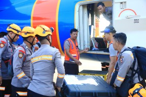 Polri Gelar Apel Pergeseran Pasukan, Tegaskan Komitmen Percepatan Bantuan Bencana