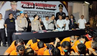 Polrestabes Surabaya Ungkap 43 Kasus Curanmor, 42 Tersangka Ditangkap dalam Dua Bulan