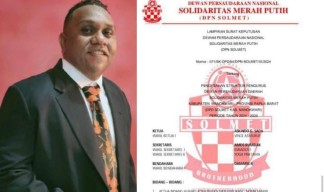 Ketua DPD Solmet Manokwari Papua Barat Sampaikan Pesan Penting Jelang NATARU