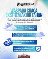 Polda Jatim Imbau Masyarakat Waspadai Cuaca Ekstrem Saat Libur Nataru