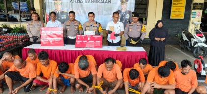 Polres Bangkalan Mencatat Penurunan Signifikan Angka Kecelakaan Lalu Lintas Dalam Konferensi Pers Akhir Tahun 2025
