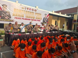 Polres Pelabuhan Tanjung Perak Catat Penurunan Kriminalitas Sepanjang 2025