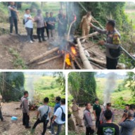 Arena Judi Sabung Ayam di Desa Mendalan Pandaan Dibakar, Polisi Tegaskan Tak Ada Toleransi Perjudian