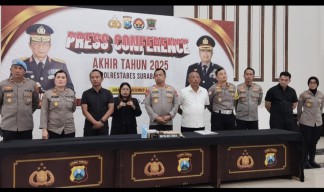  Anev Akhir Tahun 2025: Polrestabes Surabaya Ungkap Fokus Curanmor, Narkoba, dan Lantas