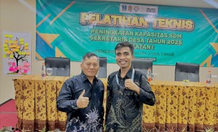 Pemuda Aktif, Indra Maulana Arifin Resmi Jabat Sekdes Tamberu Timur dan Siap Layani Warga 24 Jam