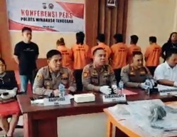 Kapolres Handoko Sanjaya Tuai Apresiasi: Konflik Watuliney Cepat Terkendali, 14 Teduga Pelaku Sudah Diamankan