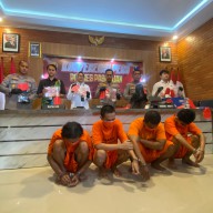 Unit Reskrim Polsek Gempol Bongkar Jaringan Peredaran Uang Palsu, Empat Pelaku Ditangkap