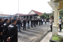 Pimpin Apel Khusus, Kapolres Kediri Tegaskan Komitmen Berantas Narkoba