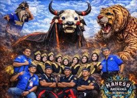 Maheso Aremania Budoyo Sukses Tampil Spektakuler Pada Puncak Malam Pergantian Tahun