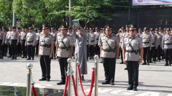 Sertijab Kasat Binmas dan Kasipropam, Kapolres Nganjuk Tekankan Integritas
