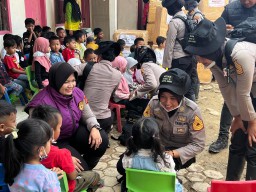 Datang untuk Mengabdi, Hadir untuk Menyembuhkan: 9 Taruna Akpol dan SSDM Polri Laksanakan Trauma Healing Perdana di Aceh