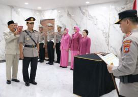 Kapolda Sulut Pimpin Sertijab Dirlantas, Tegaskan Komitmen Profesionalisme dan Pelayanan Prima