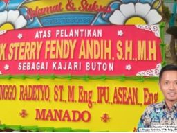 Kasatker PJN Sulut Ringgo Radetyo Ucapkan Selamat atas Pelantikan Kajari Buton, Dorong Penguatan Supremasi Hukum Daerah