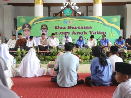 Peringati Ke 167 Hari Jadi Kabupaten Sidoarjo Kembali Gelar Doa Bersama 1000 Anak Yatim