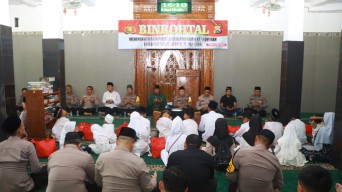 Binrohtal, Polres Nganjuk Teguhkan Pembersihan Diri Sambut Ramadhan
