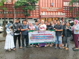 Pererat Silaturahmi, Jurnalis Beritaviralnews.id Kompak Gelar Bagi Ta’jil