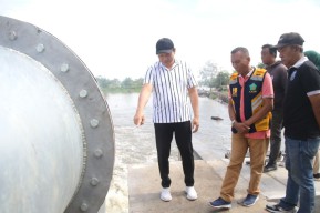 DAM Kedungpeluk Selesai Dibangun, Bupati Subandi Minta Beberapa Kekurangan Segera Dibenahi