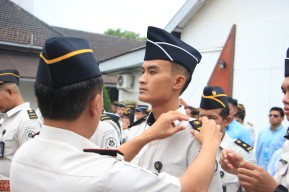 Langkah Baru Amanah Baru, Lapas Kelas I Madiun Gelar Apel Kenaikan Pangkat serta Penyerahan Penghargaan
