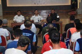 Perkuat Komitmen Jaga Keamanan dan Ketertiban, Lapas Kelas I Madiun Berikan Pengarahan Kepada Warga Binaan
