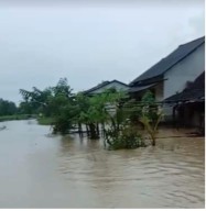 Kampung Porma Desa Mekarsari Terendam Banjir, Air Setinggi Lutut Orang Dewasa