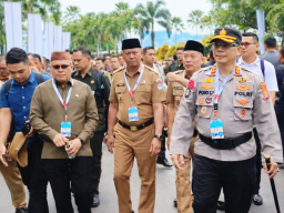 Kapolres Boltim Hadiri Rakornas Nasional, Tegaskan Komitmen Kawal Program Presiden Menuju Indonesia Emas 2045