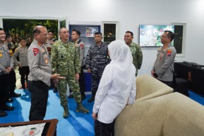 Kapolrestabes Surabaya Kombespol Luthfi Sulistiawan Pastikan Keamanan Malam Takbiran dan Kelancaran Arus Mudik 2026