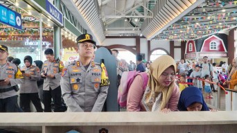 Pastikan Wisata Aman Saat Lebaran, Kapolres Pasuruan Turun Langsung ke Cimory Prigen