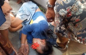 Pria Diringkus Warga Setelah Tertangkap Tangan Coba Bobol Rumah Kosong di Surabaya