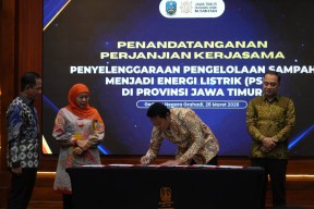 Pemkab Sidoarjo Teken PKS Pengolahan Sampah Jadi Listrik, Perkuat Komitmen Energi Terbarukan di Jawa Timur
